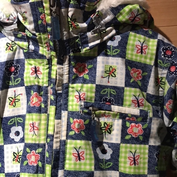 Jupa toddler girls winter coat size 2 - Picture 5 of 9